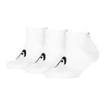 Head Tennis All Sports Sneaker Socks 3P White